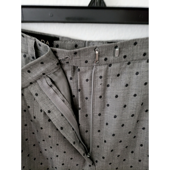ESCADA polka-dot high waist wide-leg trousers 44 - Picture 5 of 10